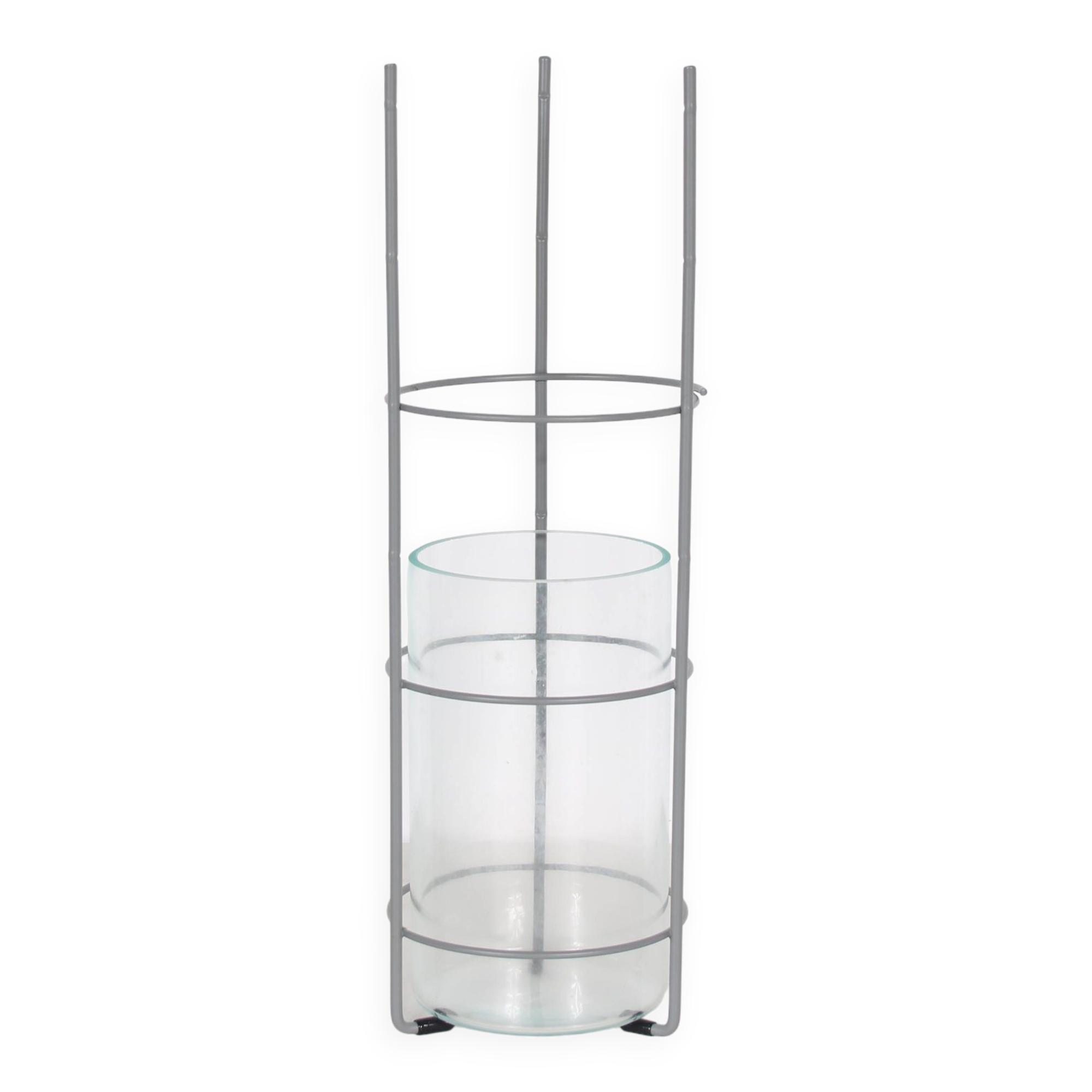 1980s “Variflor” Clear vase by Max Rond for Indoor, Netherlands