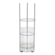 1980s “Variflor” Clear vase by Max Rond for Indoor, Netherlands