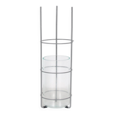 1980s “Variflor” Clear vase by Max Rond for Indoor, Netherlands