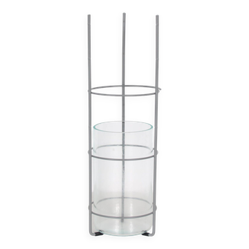 1980s “Variflor” Clear vase by Max Rond for Indoor, Netherlands