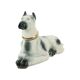 Beautiful Vintage Danish Dog Carafe James Beam Distilling Porcelain 1976