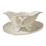 Porcelain sauceboat 1860