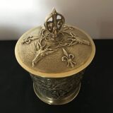 Pot à tabac en bronze Max Le Verrier