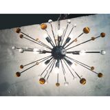 Lustre en verre de Murano