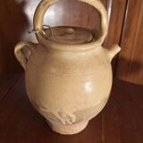 Old glazed terracotta gargoulette