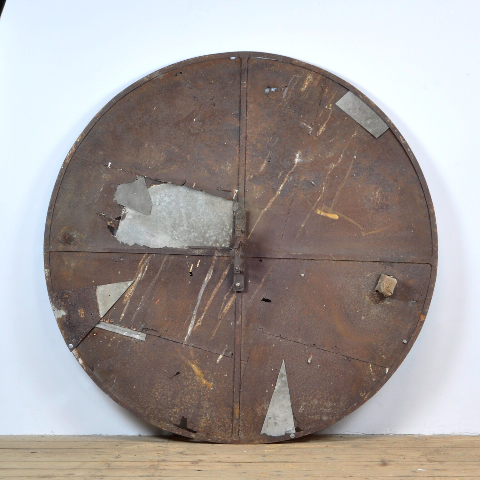 Clock Face Of A Church. Circa 1920.