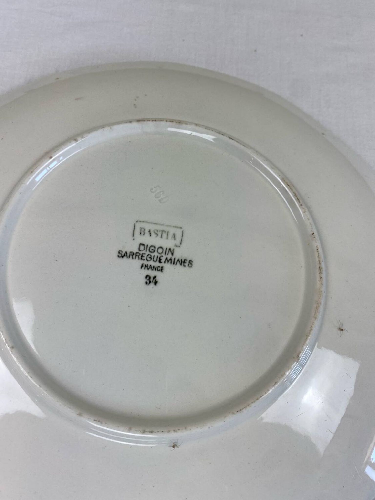 Old “Bastia” dish