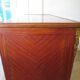 Commode Louis XVI-Bronze-Marqueterie par placage de bois en papillon-1930