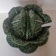 Important cabbage soup tureen and its vintage earthenware dish.