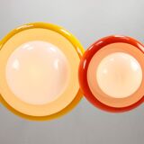 Space Age Model Best Pendants from Guzzini, 1970s, set of 2