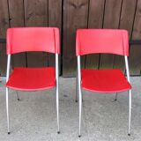 Pair of Italian Calligaris chairs, 1990s
