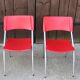 Paire de chaises italiennes Calligaris, années 1990.