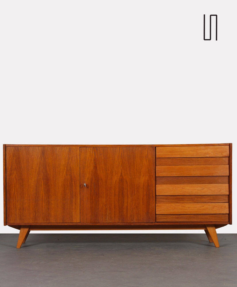 Sideboard by Jiroutek for Interier Praha, model U-460, 1960