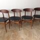 4 Scandinavian chairs 1950