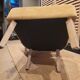 Paire de petits fauteuils d'appoint jaunes