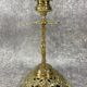 Gilt bronze chandelier/candlestick, Griffin, Mythical Animal, Bestiary, 1880