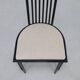6x Postmodern Dining Chair, 1980s NEW upholstery