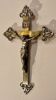 Bronze and brass cross from the 20th century.