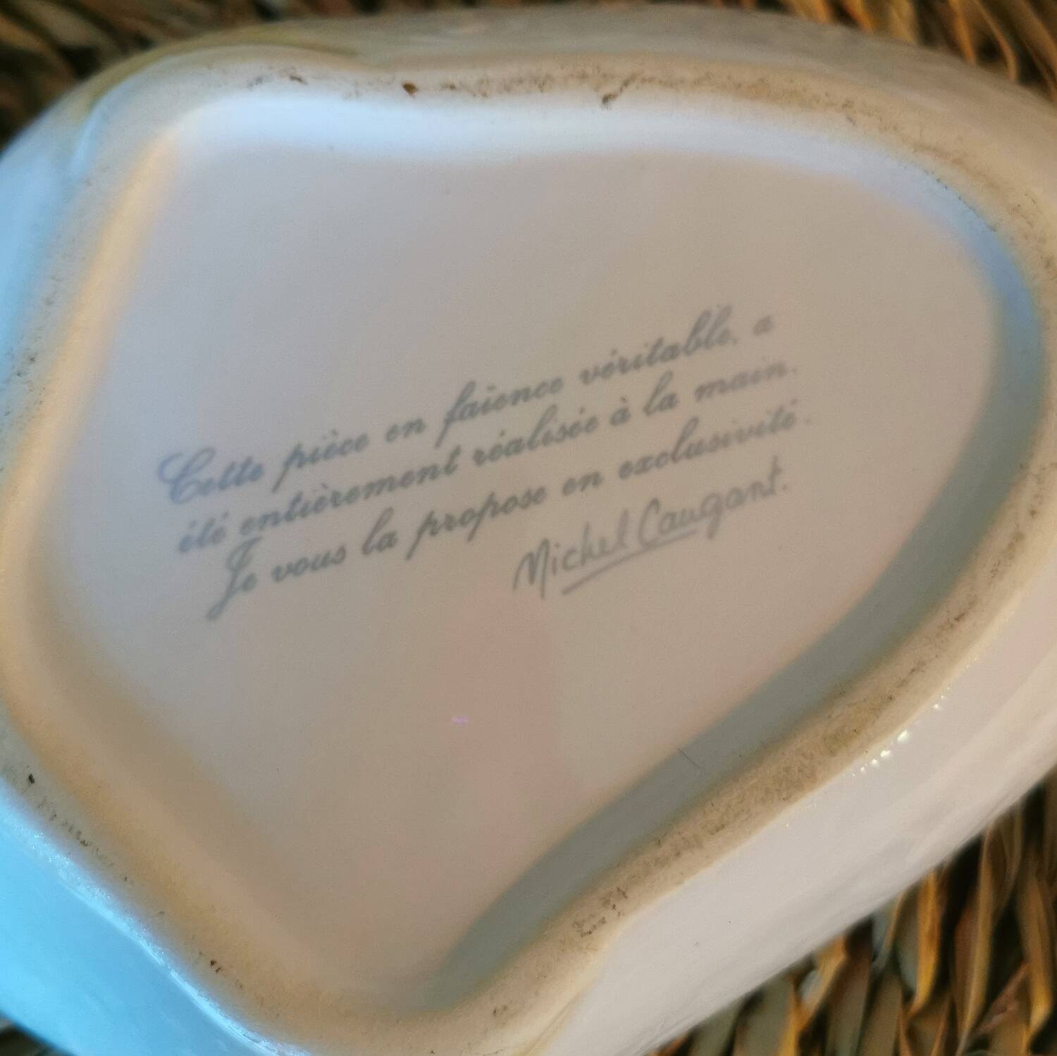 Barbotine Terrine White Goose Michel Caugant