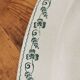 Old oval dish Gien, Clover