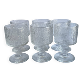 6 verres iittala Timo Sarpaneva