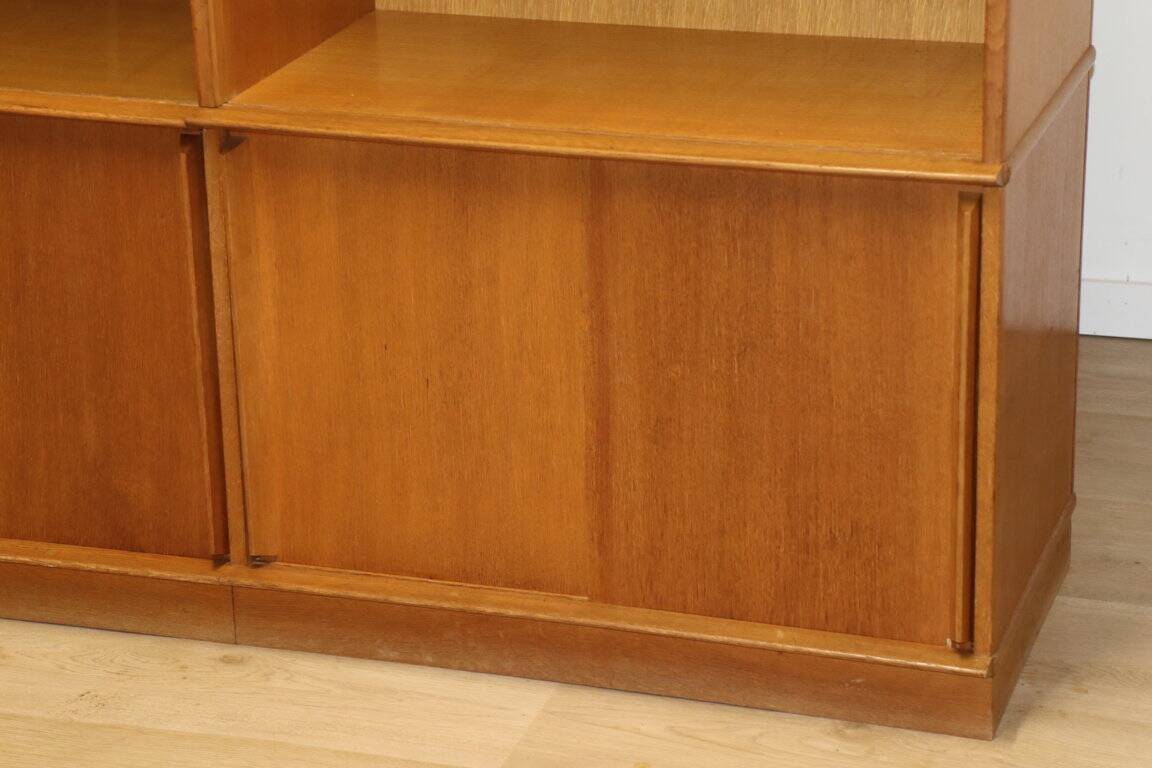 Vintage Oscar bookcase in oak, 1960s