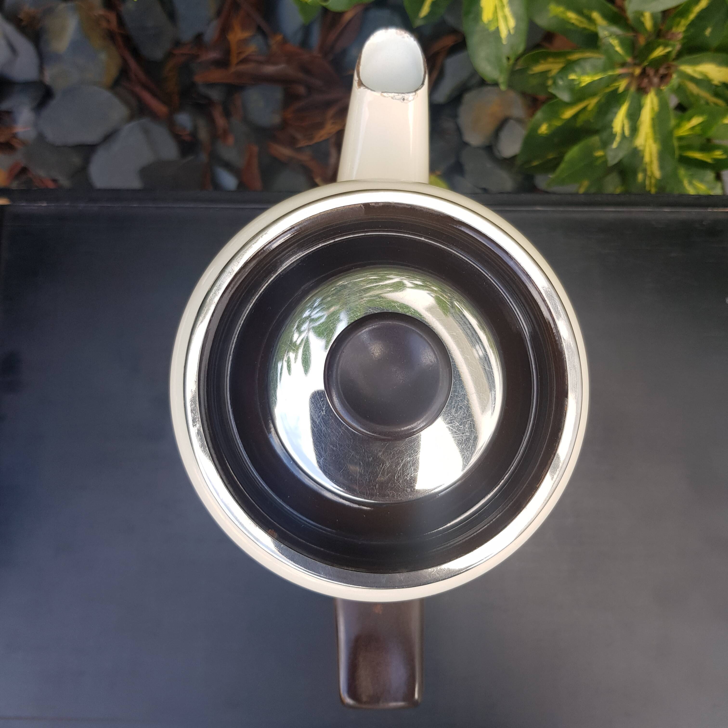 Enamelled coffee maker 70s