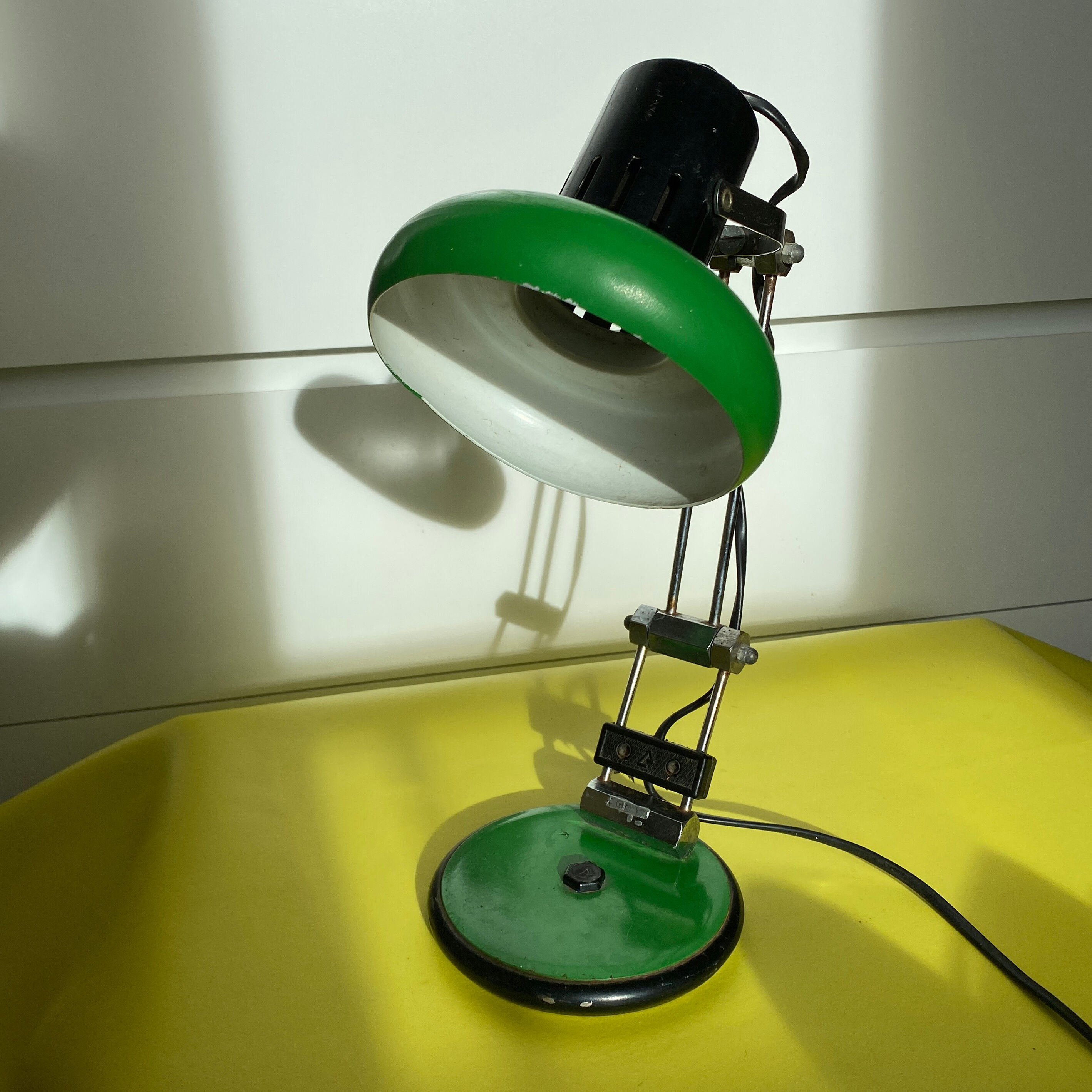 Lamp office 1970 by NF electricity fixtures France