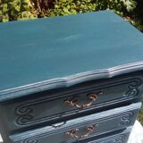 Skated wooden chiffonnier