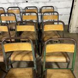 Set of 18 stella school chairs