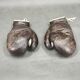 1940s Leather Boxing Gloves and Punching Ball, Czechoslovakia