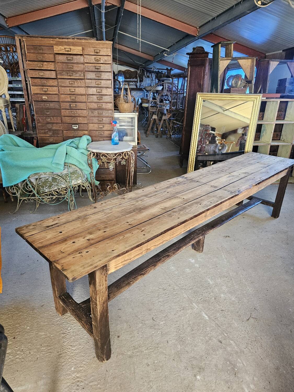 Large Farmhouse Country Table