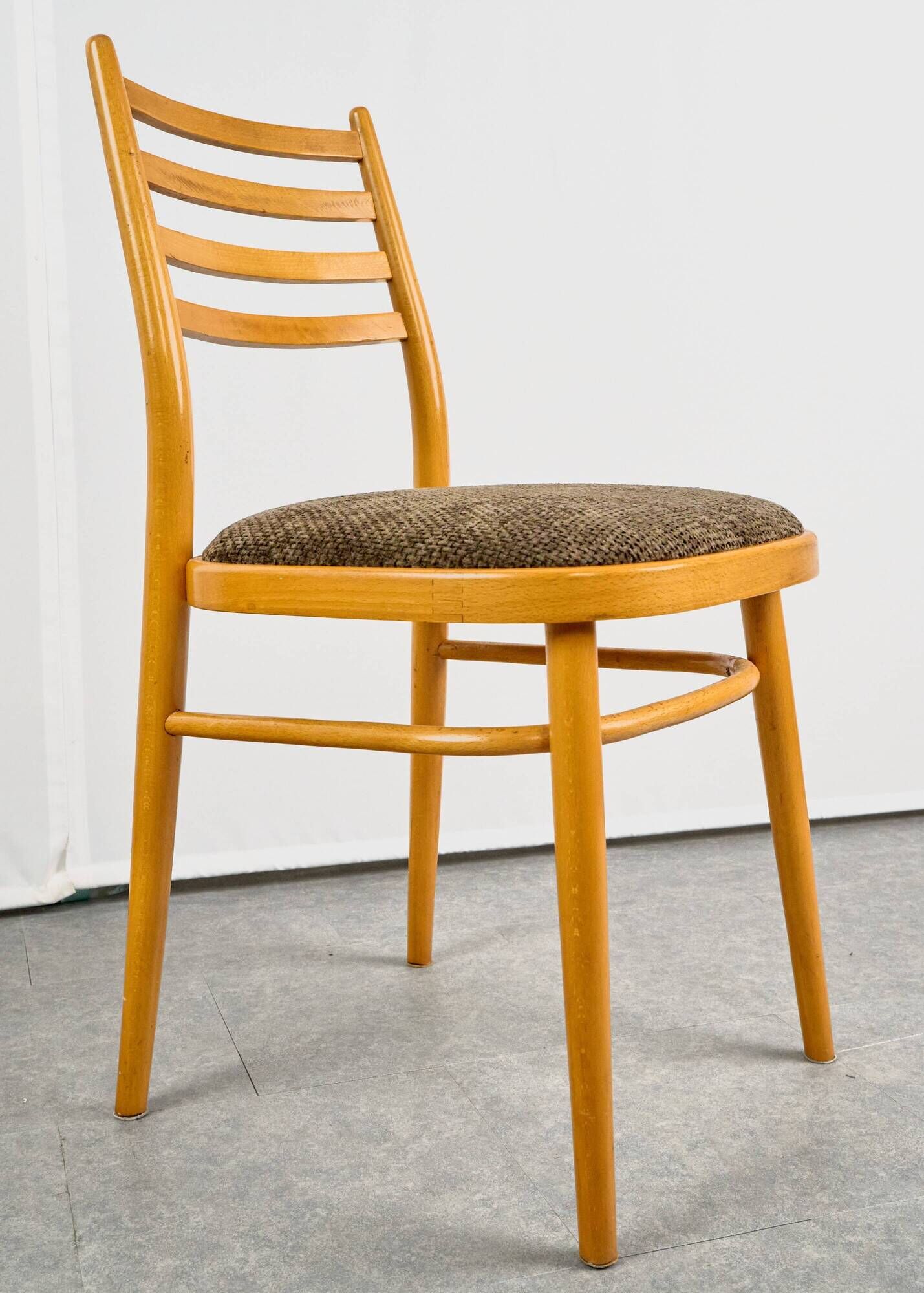 Set of 4 Dining Chairs, by TON, 1960s, Czechoslovakia