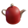 Porcelain teapot with thermal lid