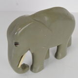 Art deco sculpture wood elephant,circa 1930's