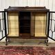 Vitrine Anglaise Chippendale 3 portes début XXème en acajou