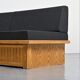 Charlotte Perriand, Les Arcs bench around 1973