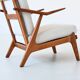 H. Brockmann Petersen lounge chair in oak Komfort Denmark 1960