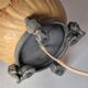 A rare Swedish Grace Table Lamp by Svenska Metallverken, 1920/30s, Chinoiserie