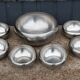 Alessi ice fruit service designed by Carlo Mazzeri and Anselmo Vitale
