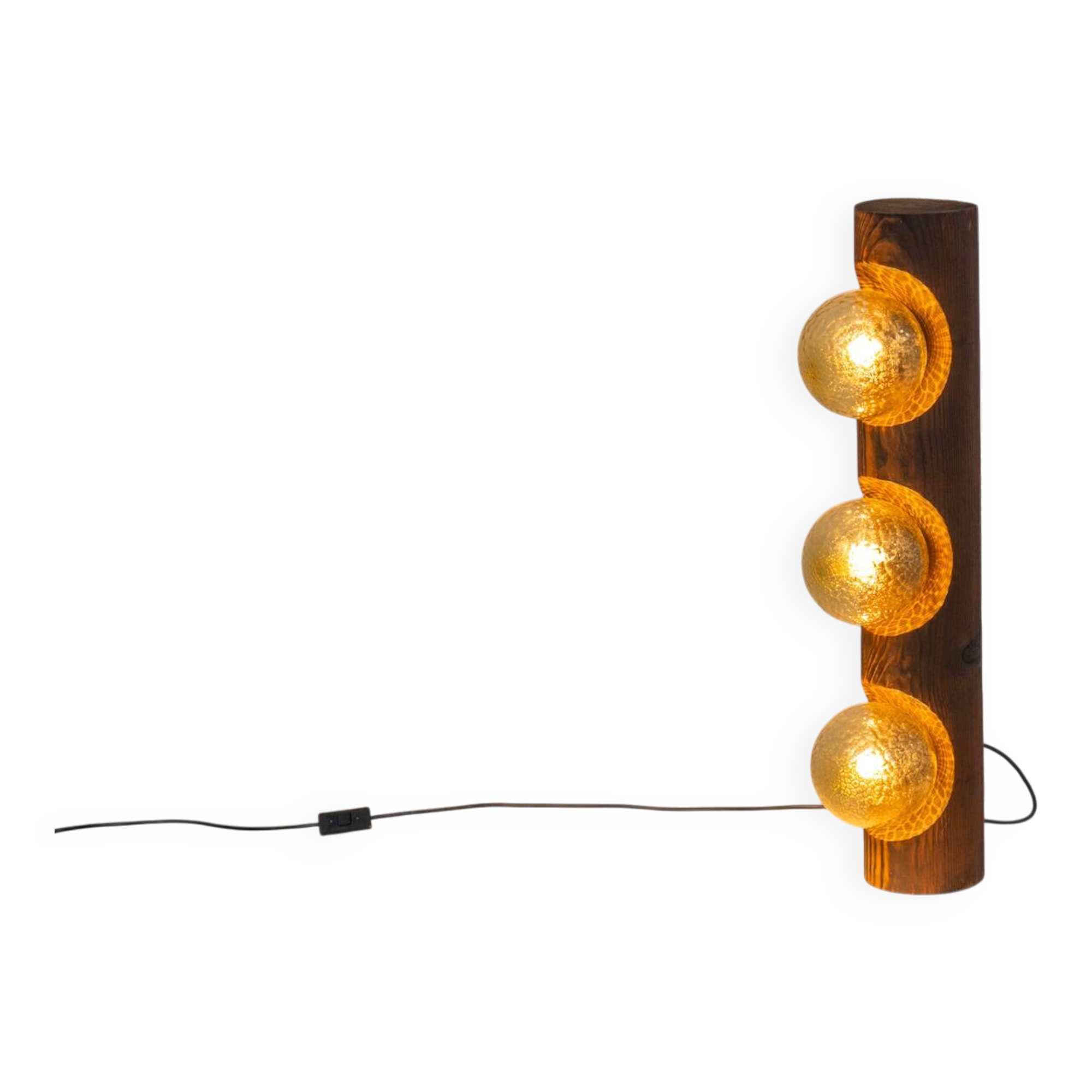 Sculptural solar lamp by Temde Leuchten