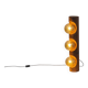Sculptural solar lamp by Temde Leuchten