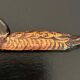 6 duck knife holders in lacquered wood