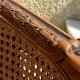 Walnut chair - Louis XVI style canage