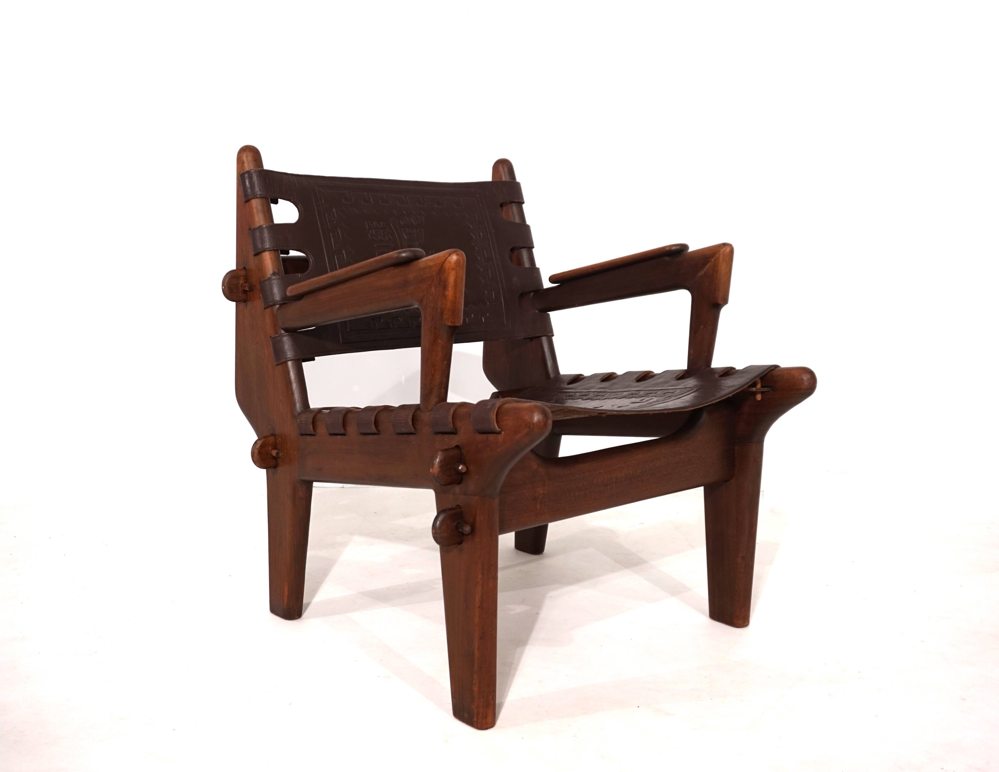 Cotacachi armchair by Angel Pazmino for Muebles de Estilo, 1960
