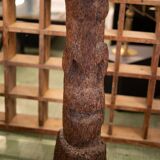 Tree fern totem statue