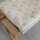 Fauteuil danois avec sangles en toile et cuir, XXe siècle