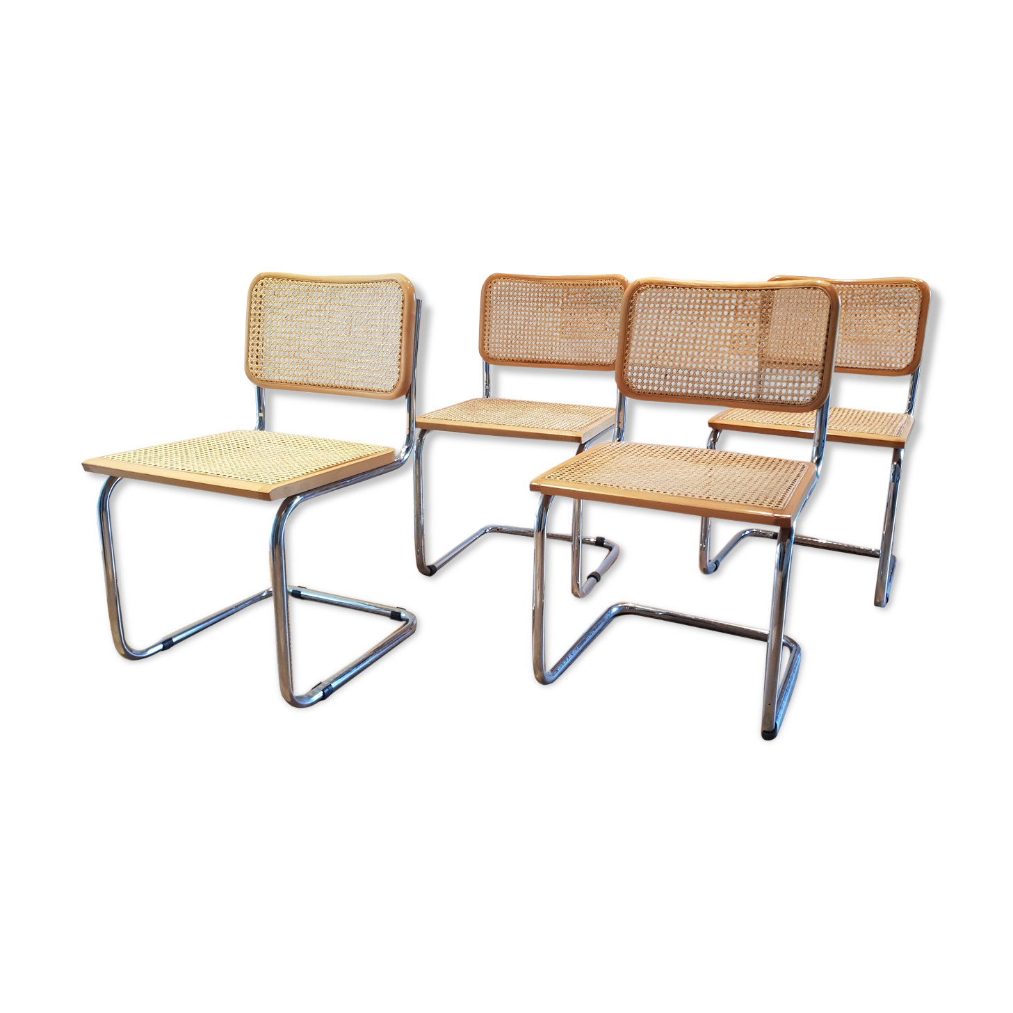 Set of 4 chairs Cesca Breuer