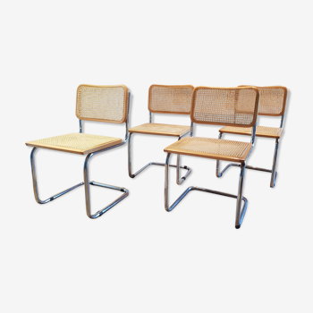 Set of 4 chairs Cesca Breuer