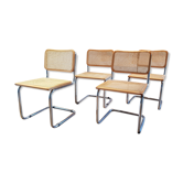 Lot de 4 chaises Cesca Breuer